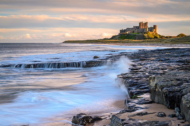 Bamburgh Beach, Northumberland 
