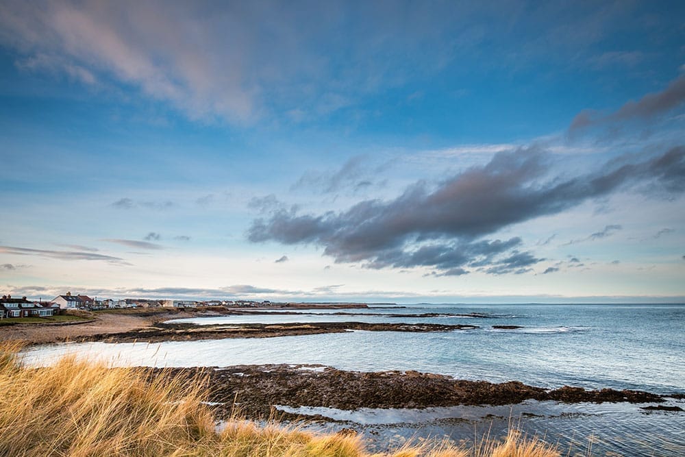 Beadnell Bay Beach, Northumberland 