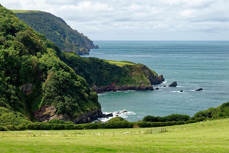 Lee Abbey Beach