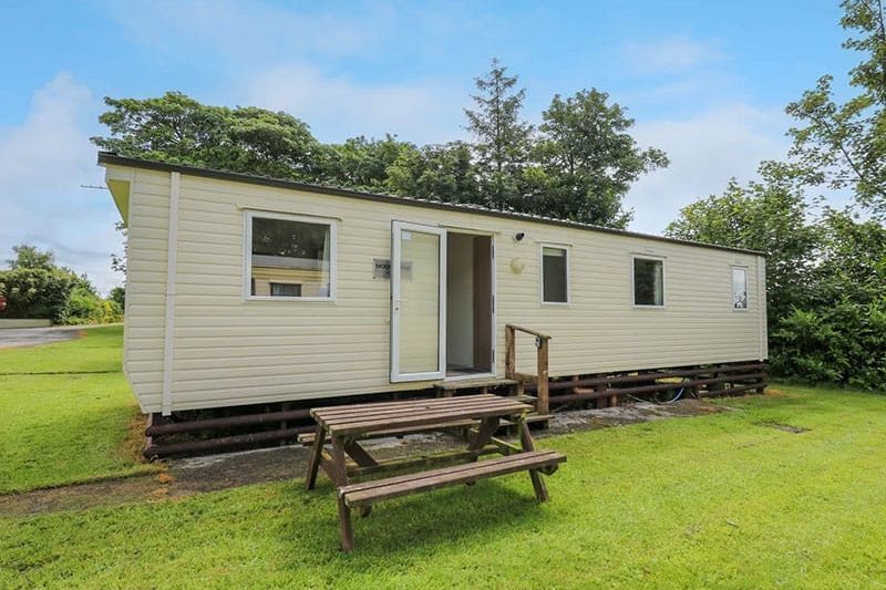 Caravan 3 at Blackmoor Farm, Ludchurch