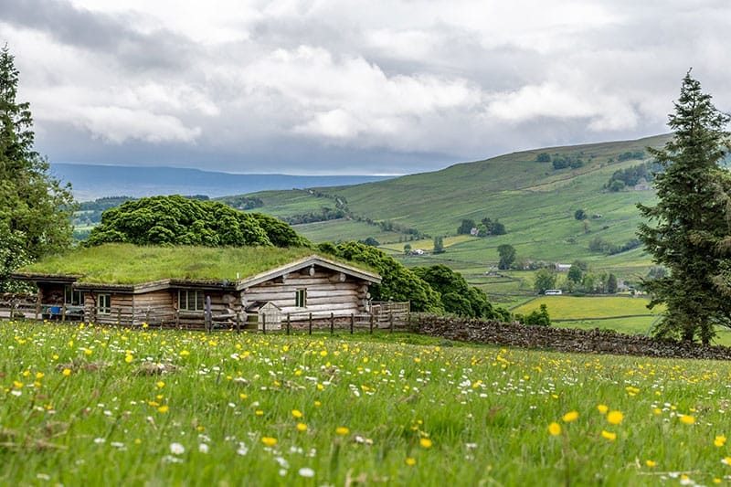 Eco Log Cabin, Alston