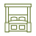 Four poster bed