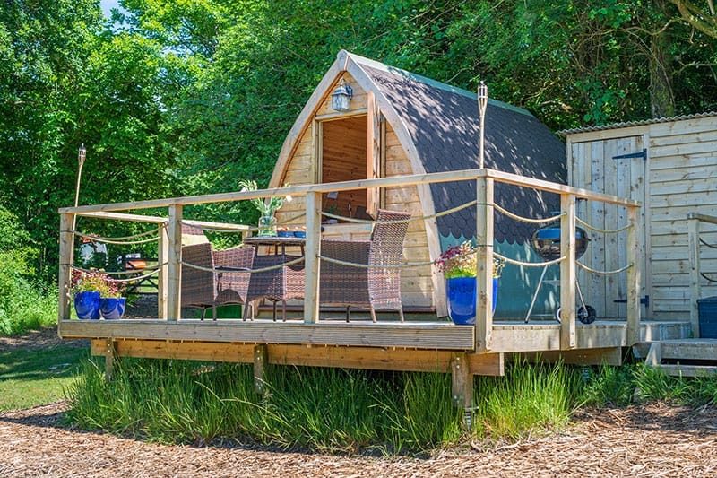 Glamping Pod 1, Treneglos