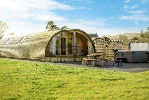 Glamping Pod 1, St Harmon
