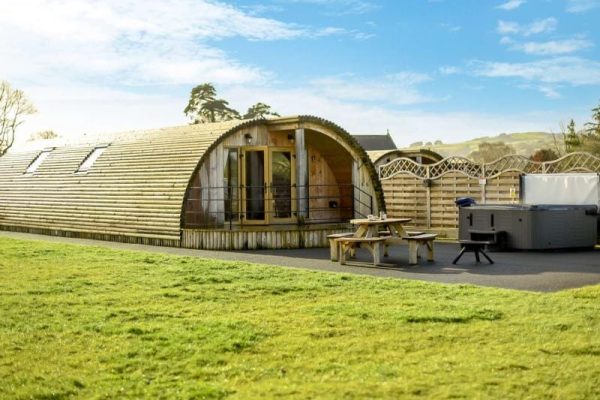 Glamping Pod 1, St Harmon