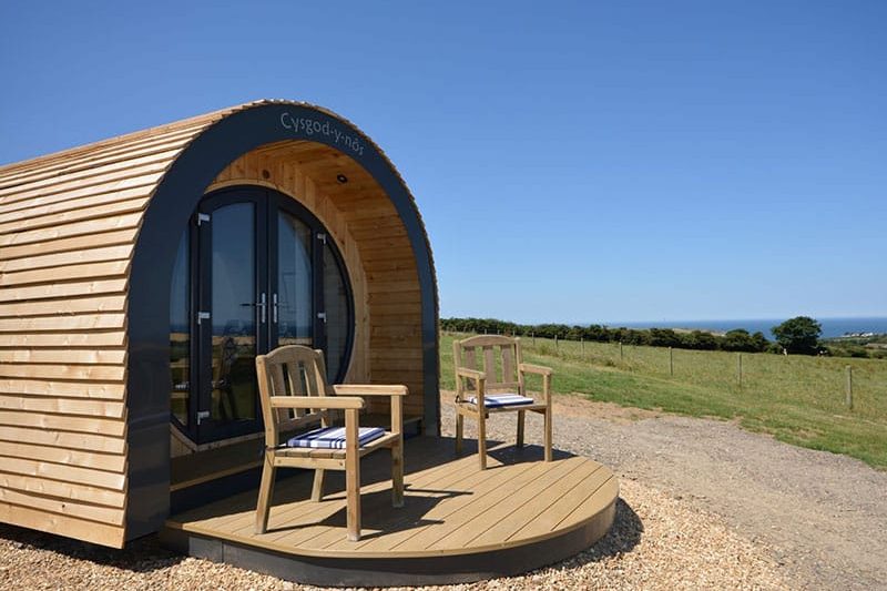 Glamping Pod, Square And Compass